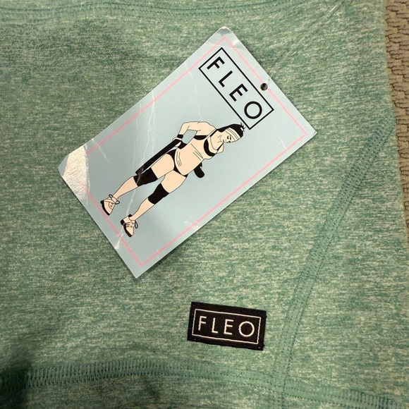 Fleo Women's Heather Mint Athletic Shorts. NWT. Might be Apex. Not sure tbh - Picture 4 of 4